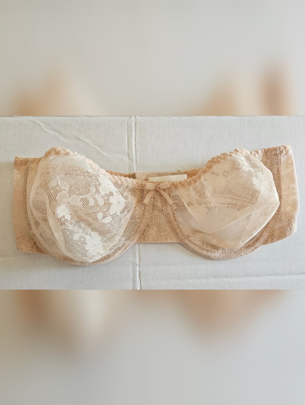 Vintage 80's Vassarette Strapless Bra- 34C
